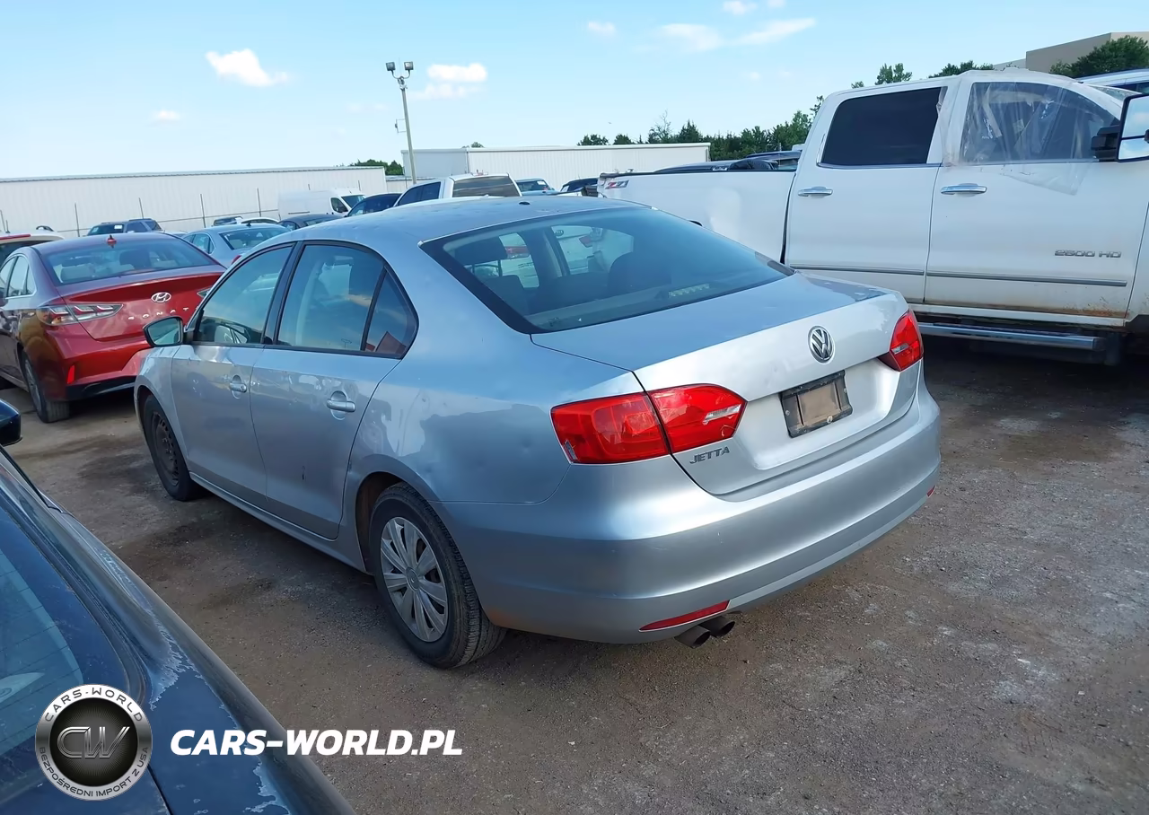 2014 Volkswagen Jetta 2.0L S VIN:3VW2K7AJ6EM222126 - 3