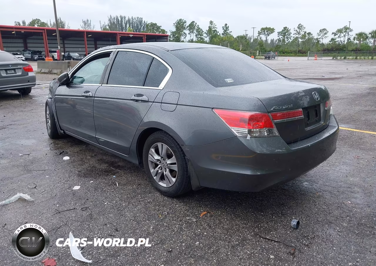 2012 Honda Accord 2.4 Se VIN:1HGCP2F6XCA160385 - 3
