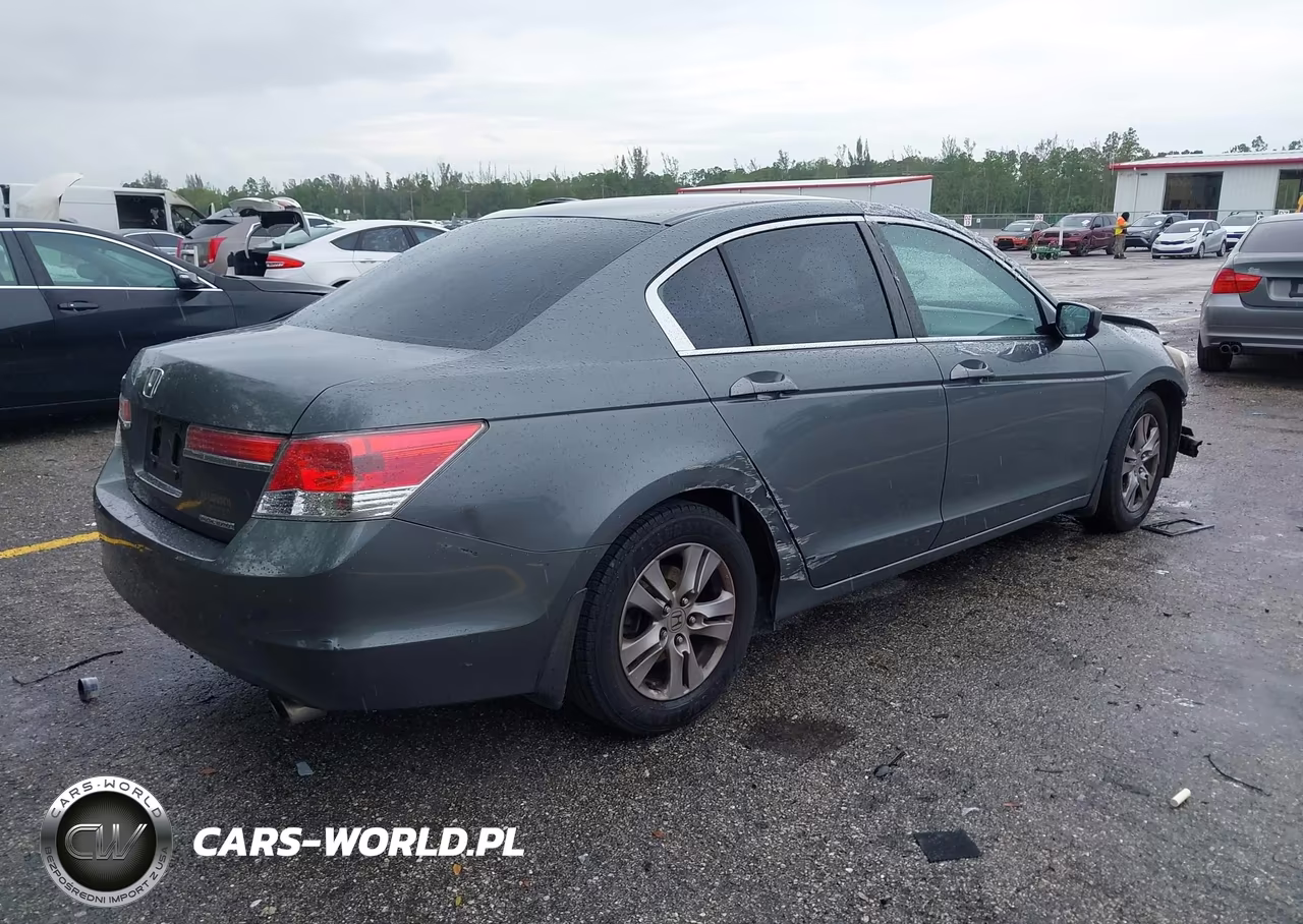 2012 Honda Accord 2.4 Se VIN:1HGCP2F6XCA160385 - 4