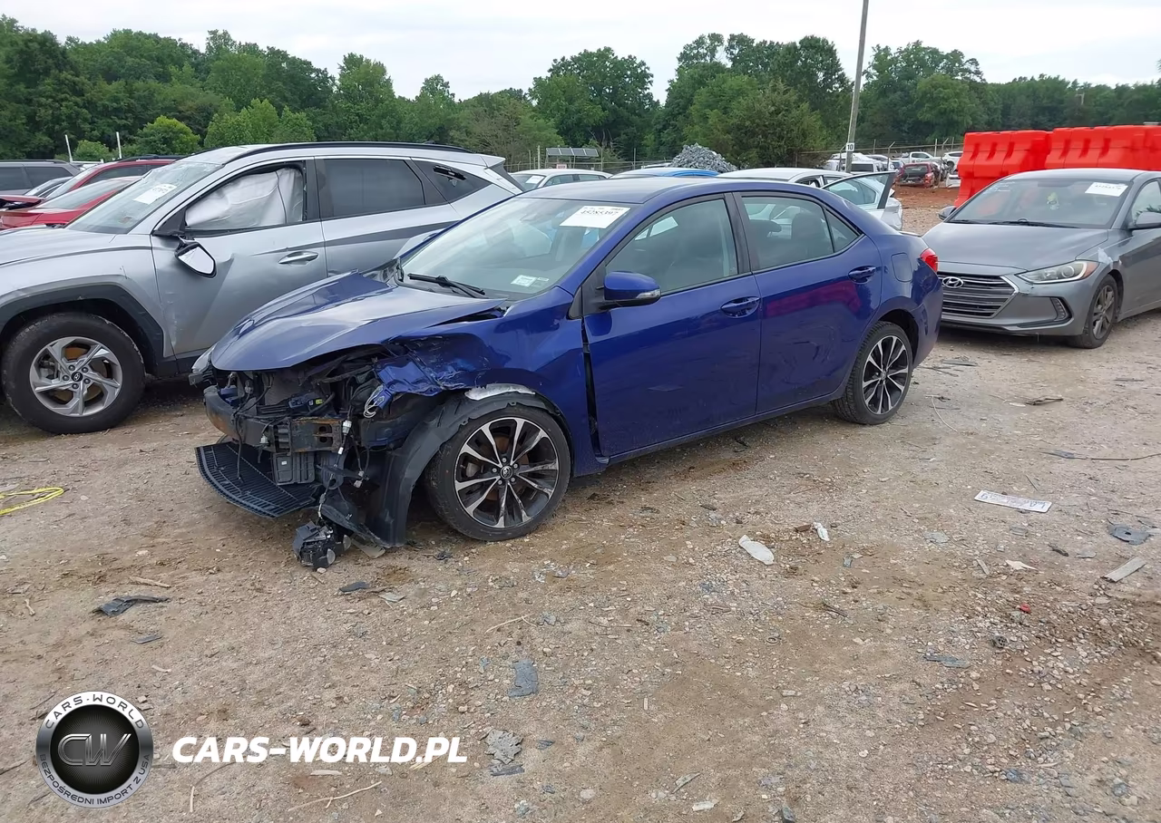 2017 Toyota Corolla Se VIN:2T1BURHE2HC955787 - 2