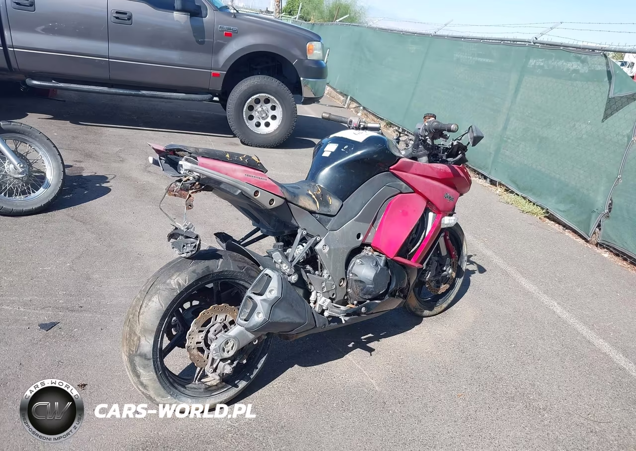 2011 Kawasaki Zx1000 G VIN:JKAZXCG18BA004128 - 4