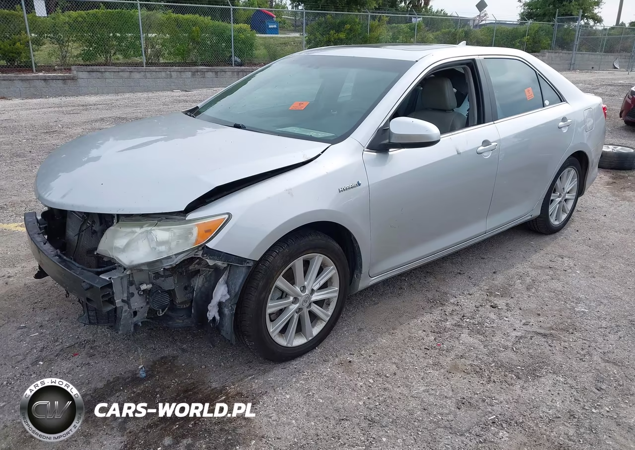 2012 Toyota Camry Hybrid Xle VIN:4T1BD1FK2CU014941 - 2