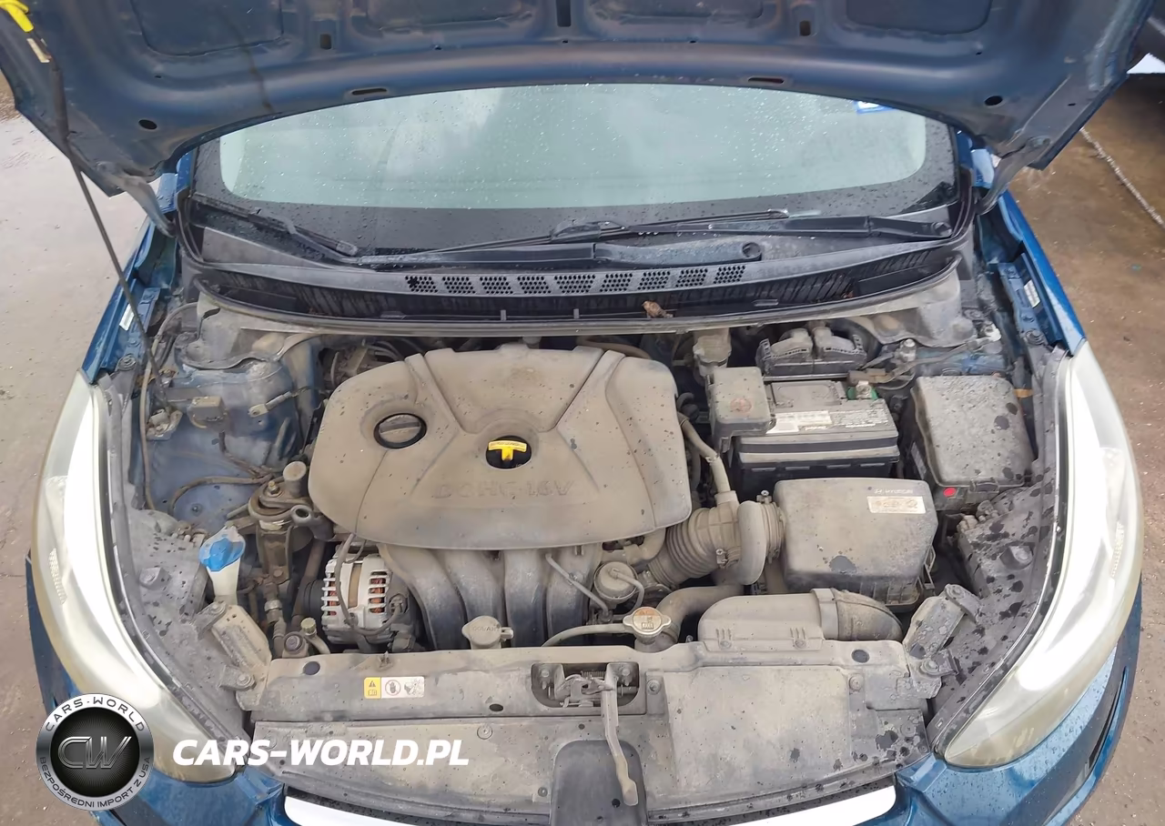 2014 Hyundai Elantra Se VIN:KMHDH4AE0EU199431 - 10