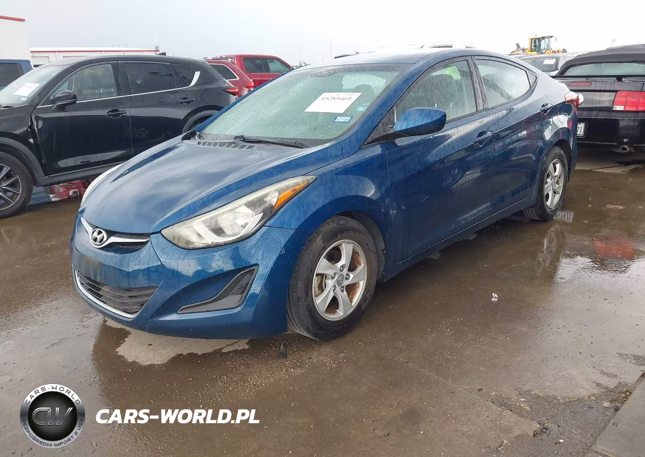 2014 Hyundai Elantra Se VIN:KMHDH4AE0EU199431 - 2