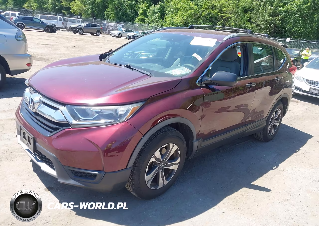 2017 Honda Cr-V Lx VIN:2HKRW6H37HH206244 - 2