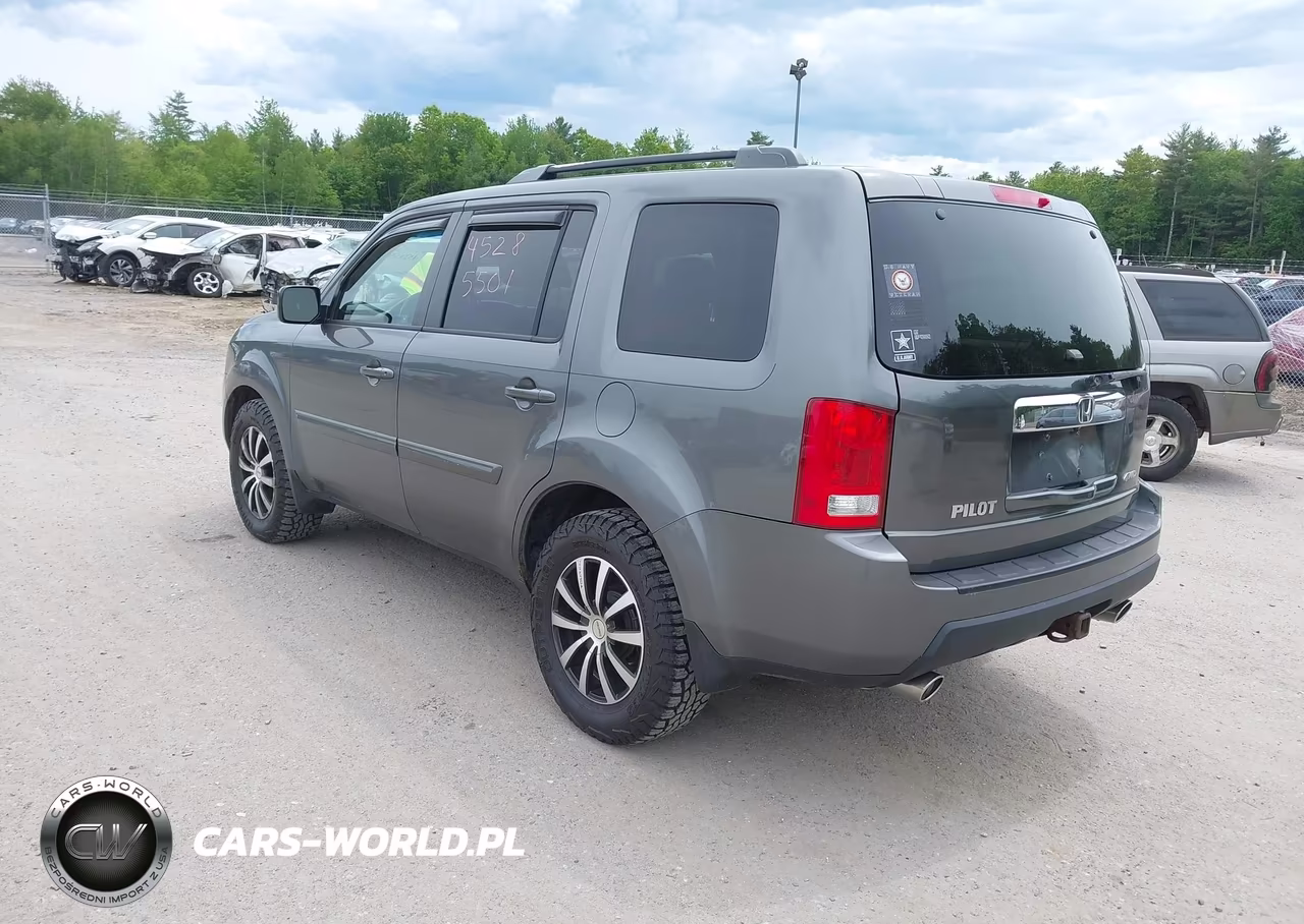 2009 Honda Pilot Ex-L VIN:5FNYF48609B016862 - 3