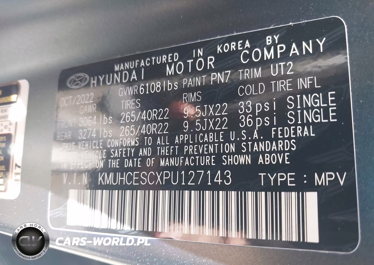 2023 Genesis Gv80 3.5T Awd VIN:KMUHCESCXPU127143 - 9