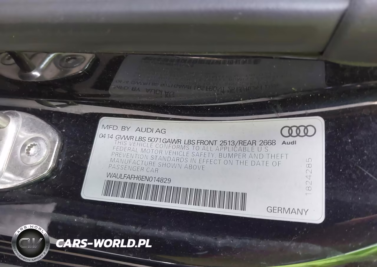 2014 Audi A5 2.0T Premium VIN:WAULFAFH6EN014829 - 9