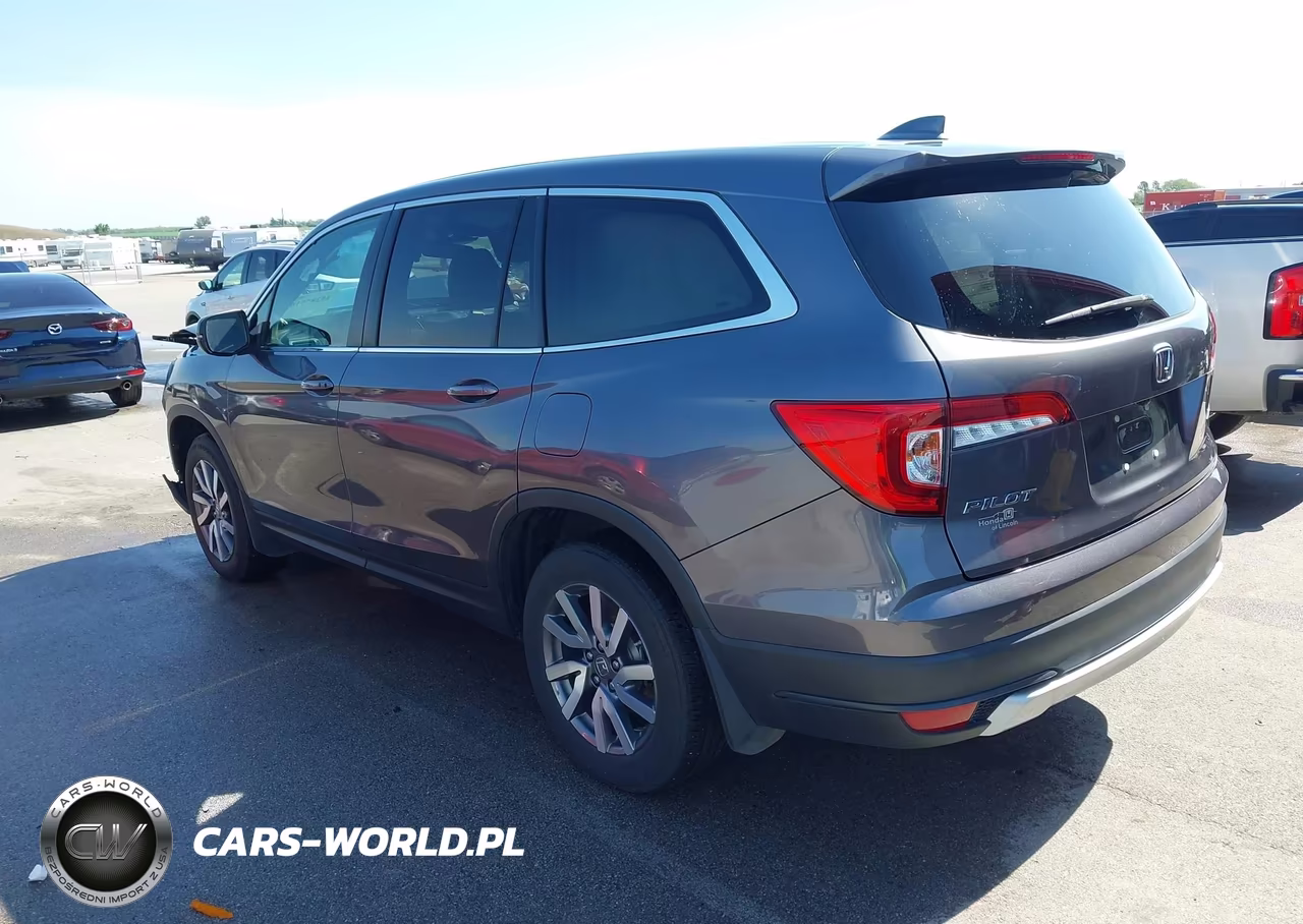 2020 Honda Pilot Awd Ex VIN:5FNYF6H33LB069211 - 3
