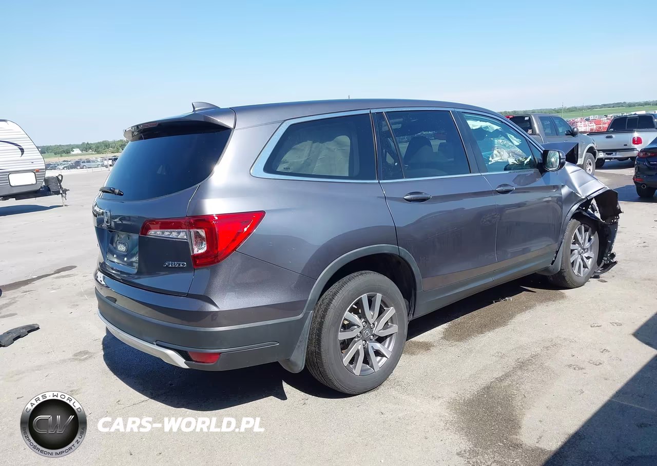 2020 Honda Pilot Awd Ex VIN:5FNYF6H33LB069211 - 4