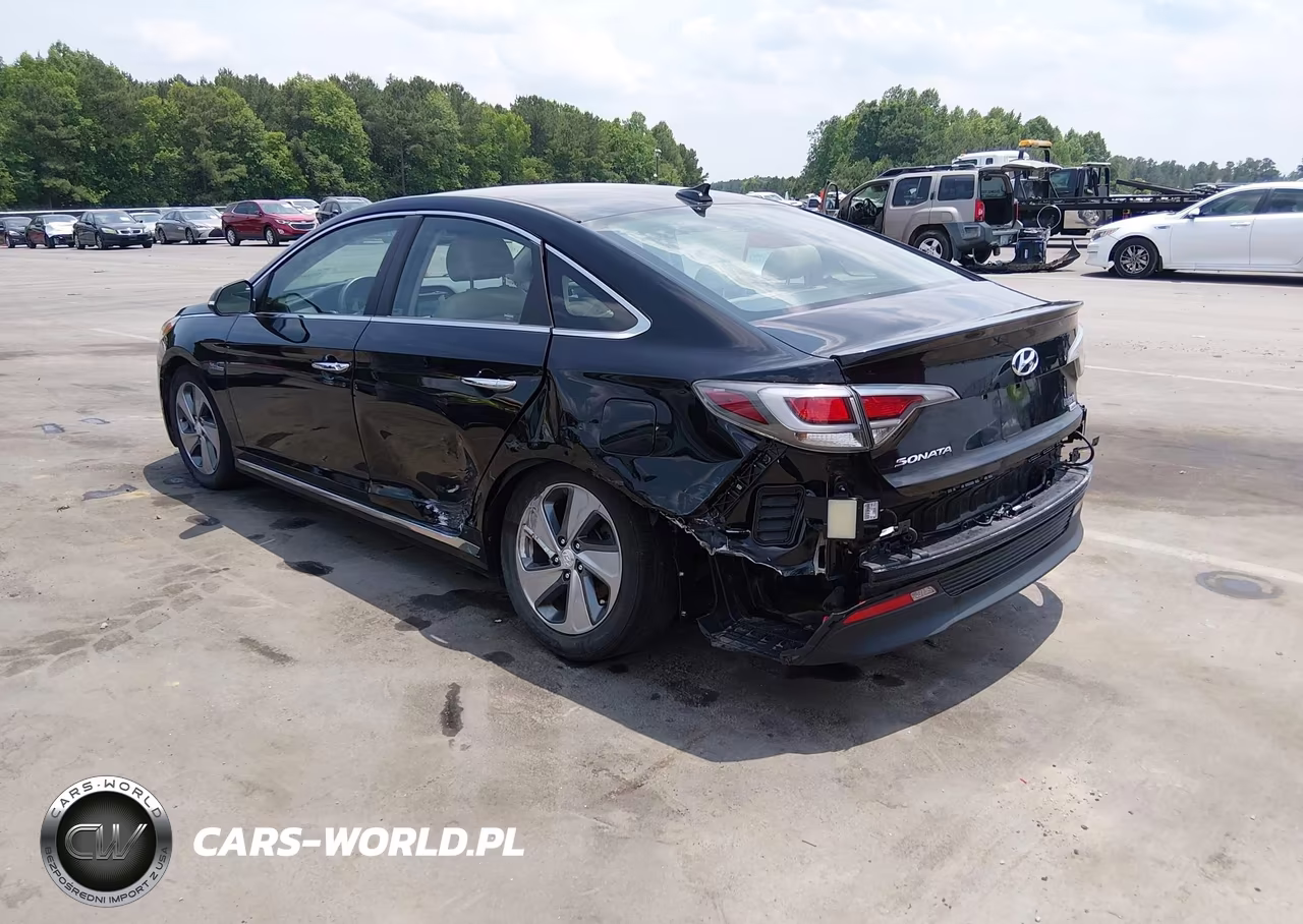 2017 Hyundai Sonata Hybrid Limited VIN:KMHE34L1XHA044789 - 3