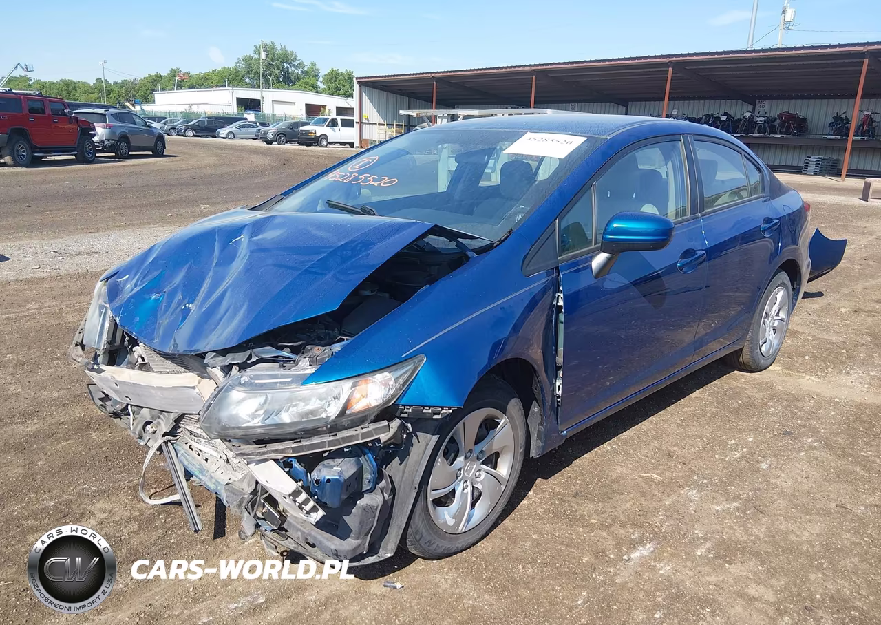2015 Honda Civic Lx VIN:19XFB2F59FE084354 - 2