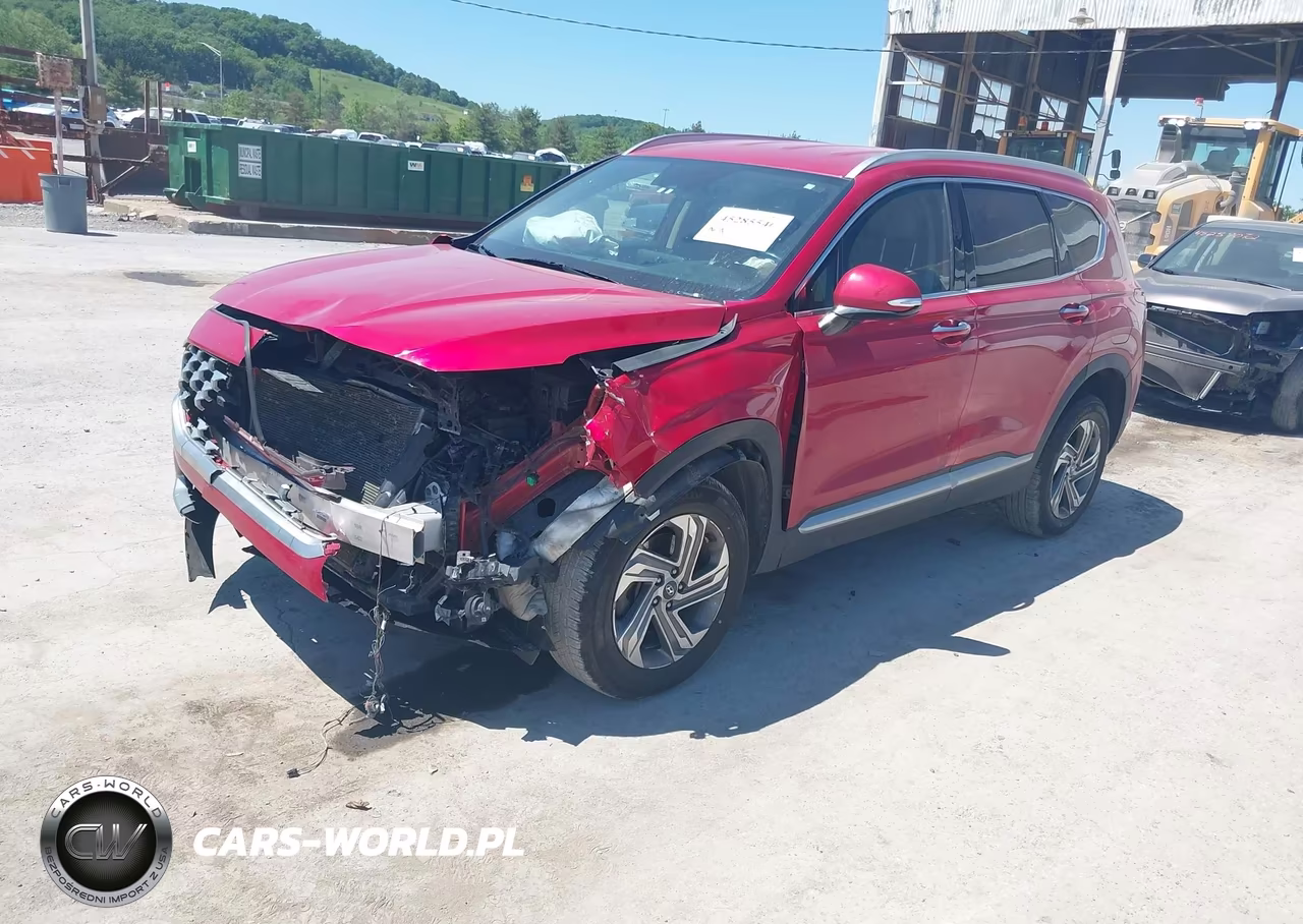 2022 Hyundai Santa Fe Sel VIN:5NMS6DAJ4NH402424 - 2