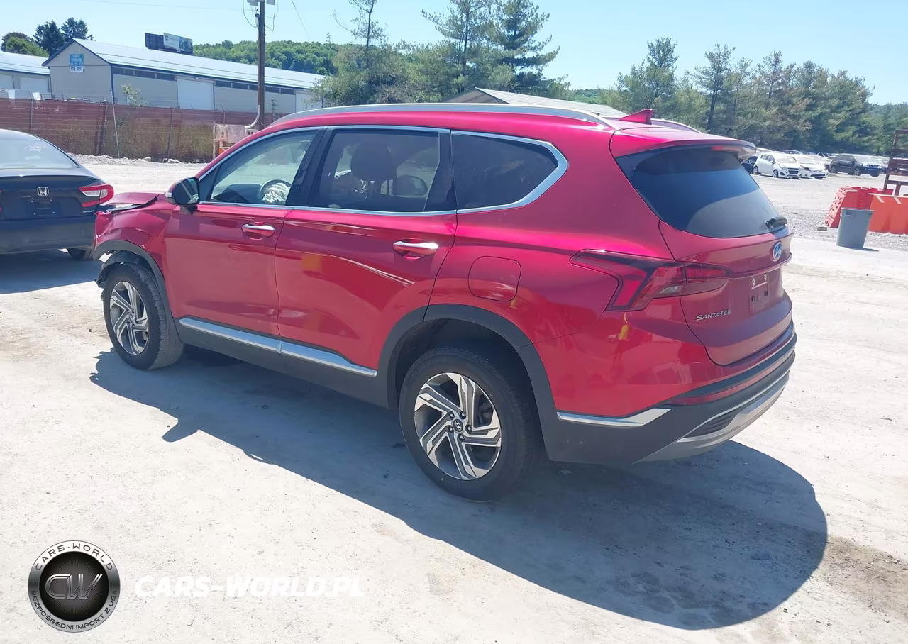 2022 Hyundai Santa Fe Sel VIN:5NMS6DAJ4NH402424 - 3