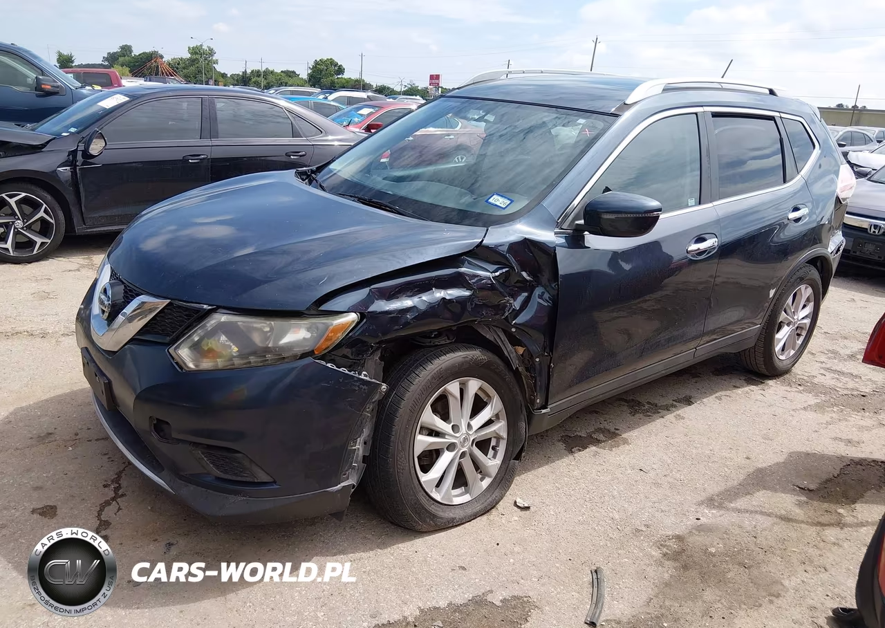 2016 Nissan Rogue S-Sl-Sv VIN:5N1AT2MT7GC911961 - 2