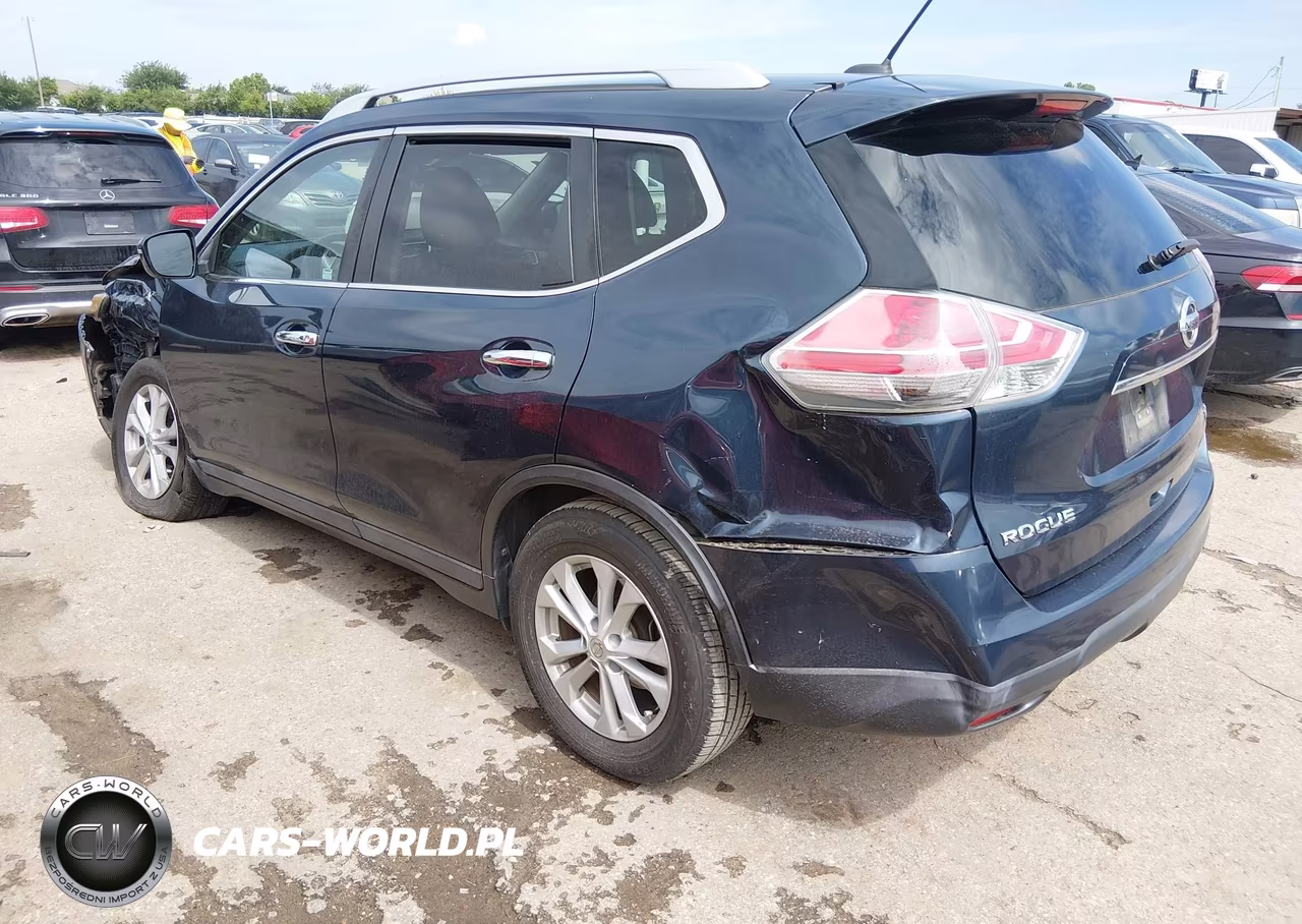 2016 Nissan Rogue S-Sl-Sv VIN:5N1AT2MT7GC911961 - 3