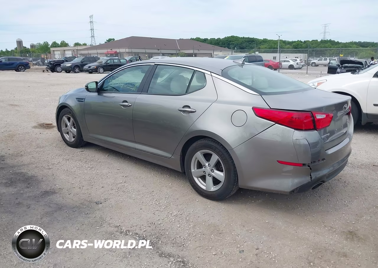 2015 Kia Optima Lx VIN:5XXGM4A79FG420742 - 3