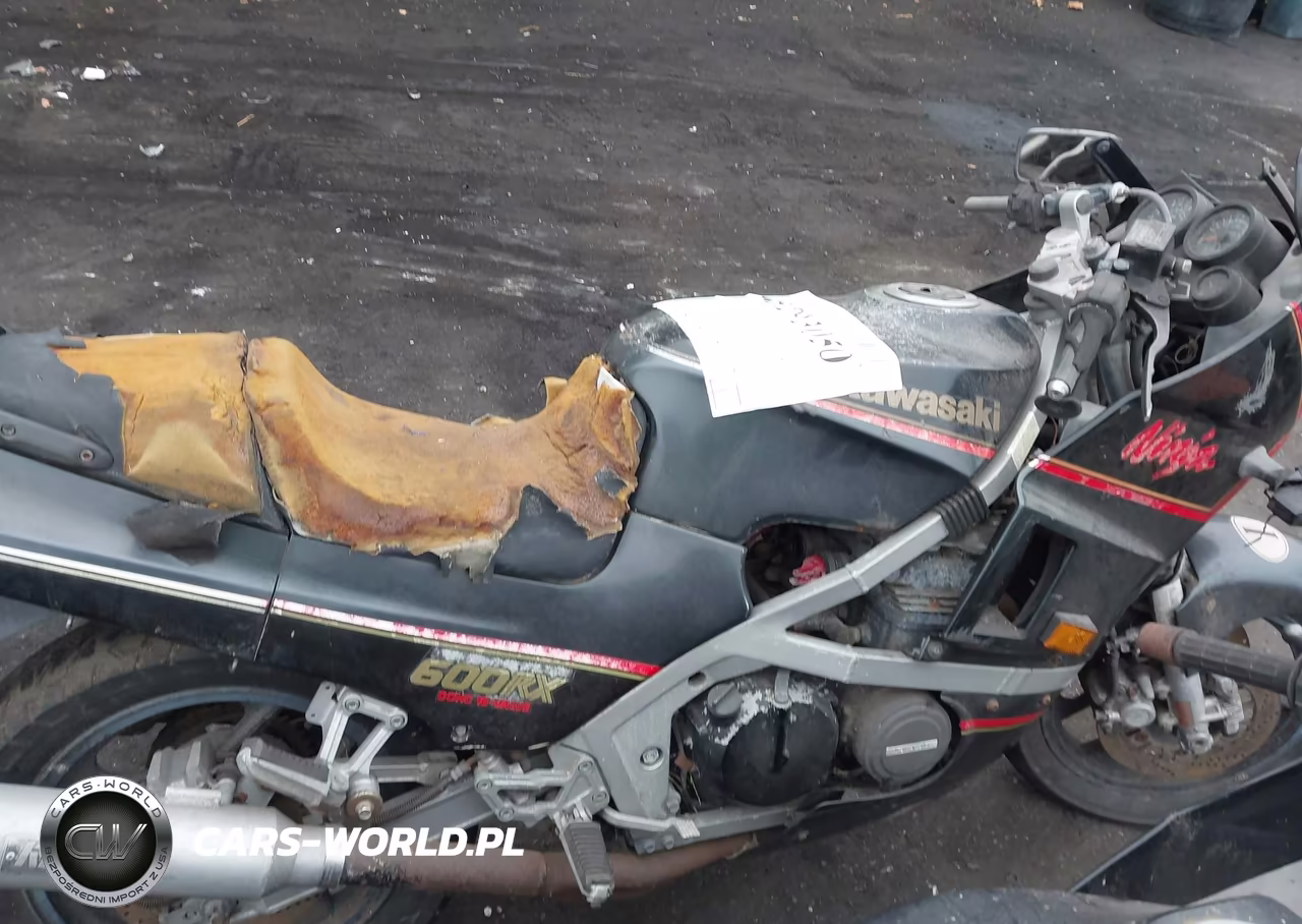 1987 Kawasaki Zx600 B VIN:JKAZX4B19HA000241 - 11