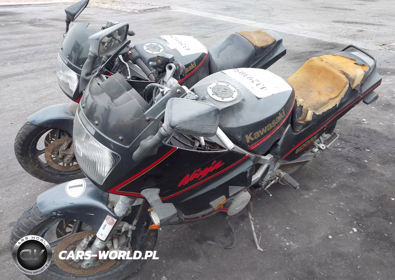1987 Kawasaki Zx600 B VIN:JKAZX4B19HA000241 - 2