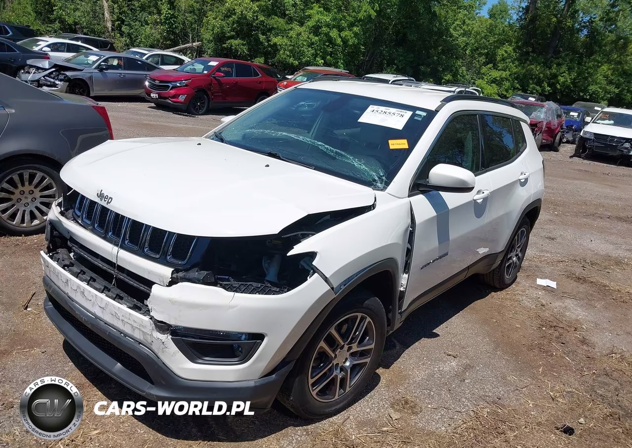 2018 Jeep Compass Latitude Fwd VIN:3C4NJCBB4JT102859 - 2