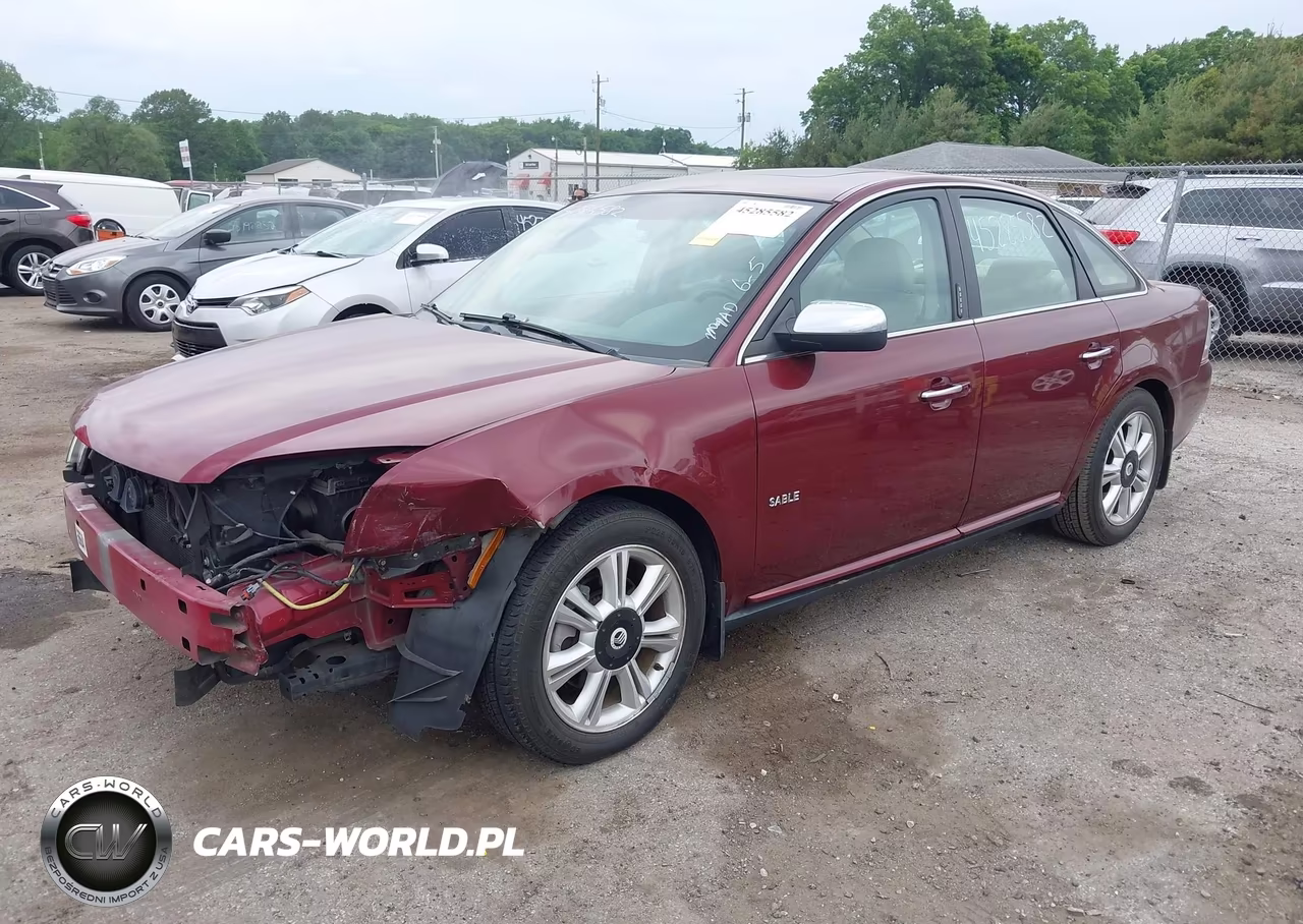 2008 Mercury Sable Premier VIN:1MEHM42W78G602797 - 2