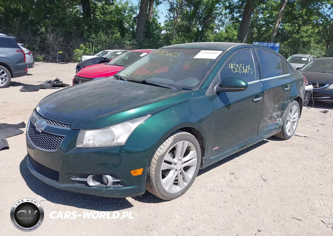 2014 Chevrolet Cruze Ltz VIN:1G1PG5SB1E7264907 - 2