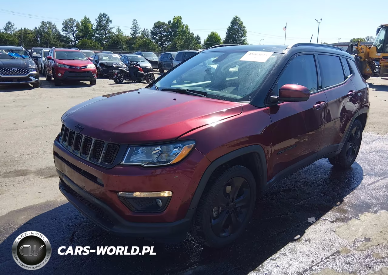 2021 Jeep Compass Altitude Fwd VIN:3C4NJCBB4MT604131 - 2