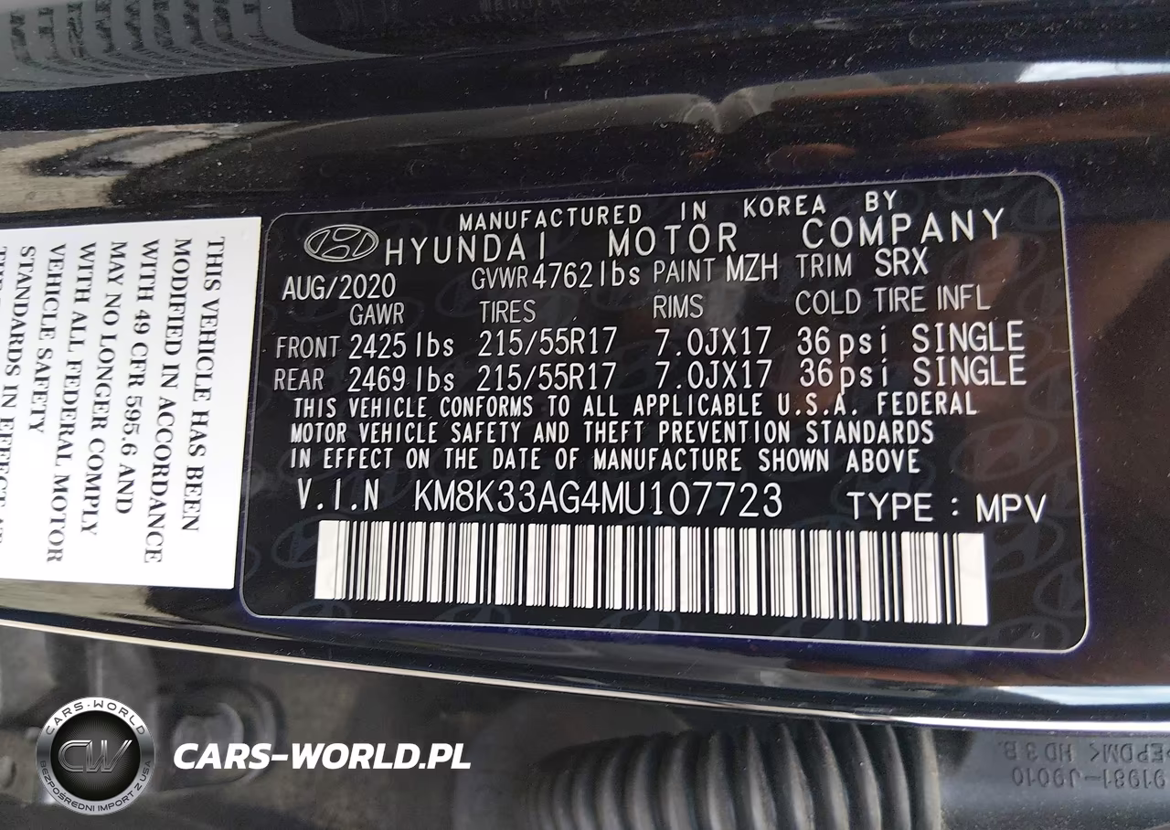 2021 Hyundai Kona Electric Limited VIN:KM8K33AG4MU107723 - 9