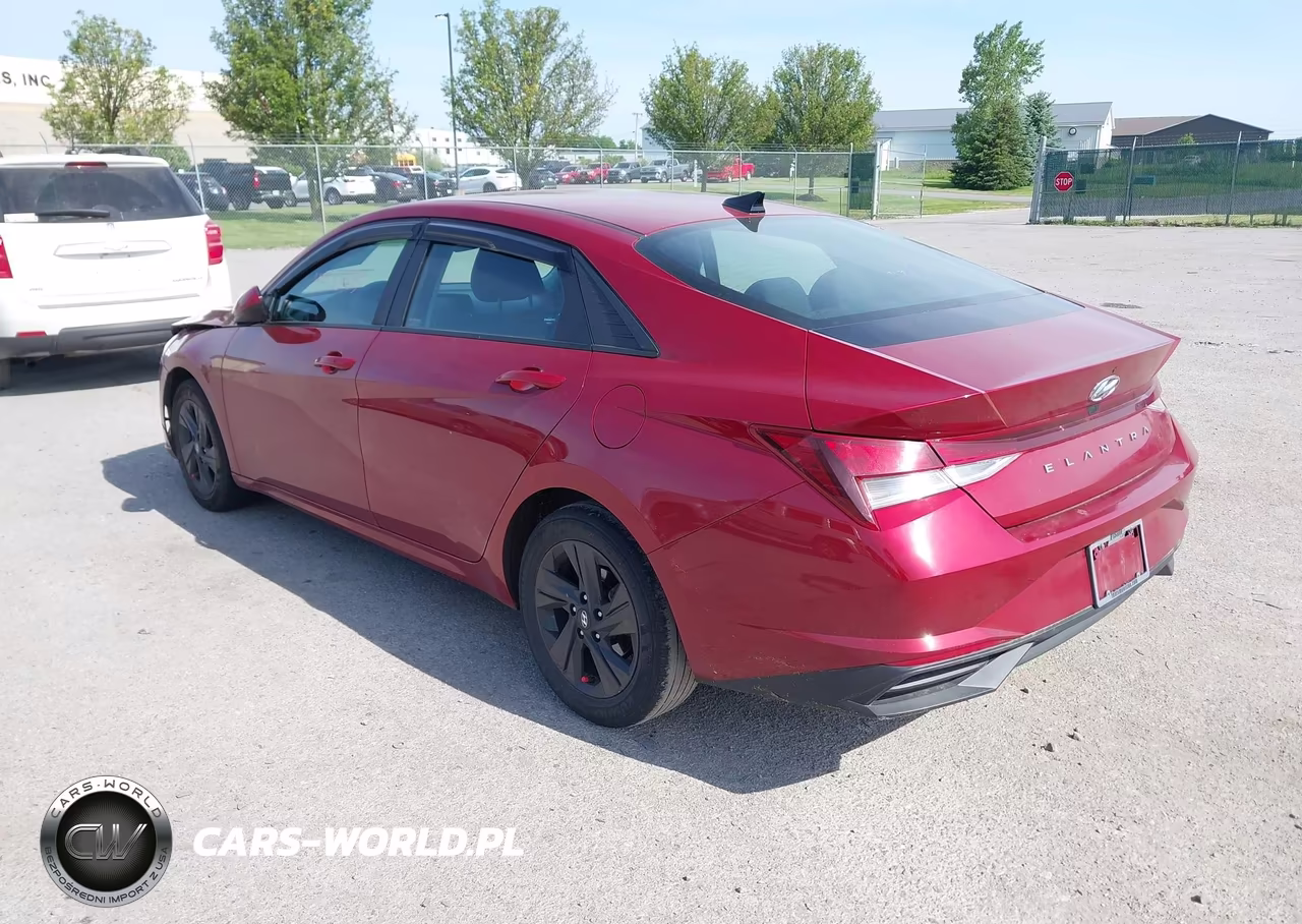 2023 Hyundai Elantra Sel VIN:KMHLM4AG5PU602301 - 3