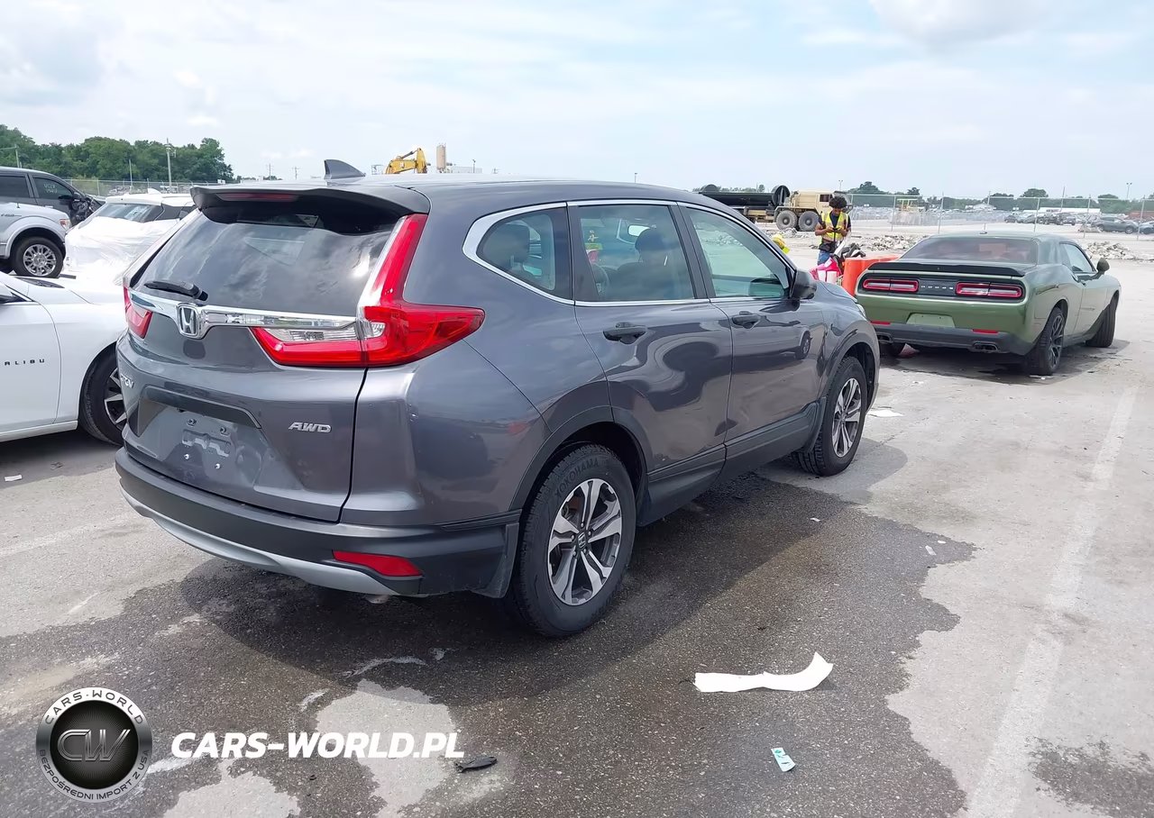 2018 Honda Cr-V Lx VIN:5J6RW6H39JL003013 - 4