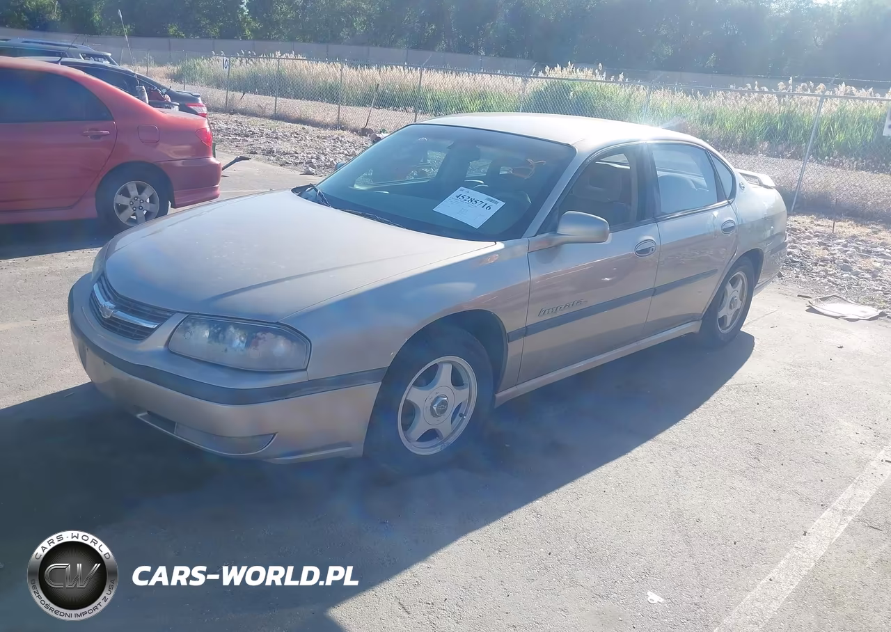 2001 Chevrolet Impala Ls VIN:2G1WH55K819231058 - 2