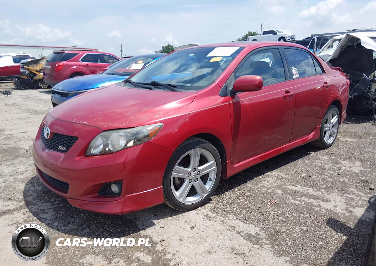 2009 Toyota Corolla Xrs VIN:1NXBE40E39Z078609 - 2