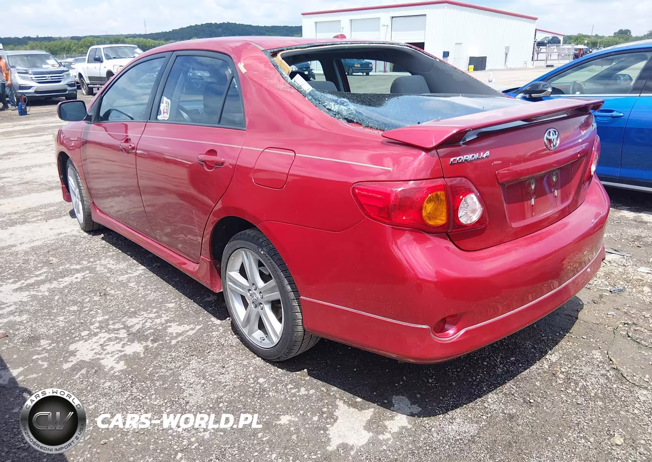 2009 Toyota Corolla Xrs VIN:1NXBE40E39Z078609 - 3