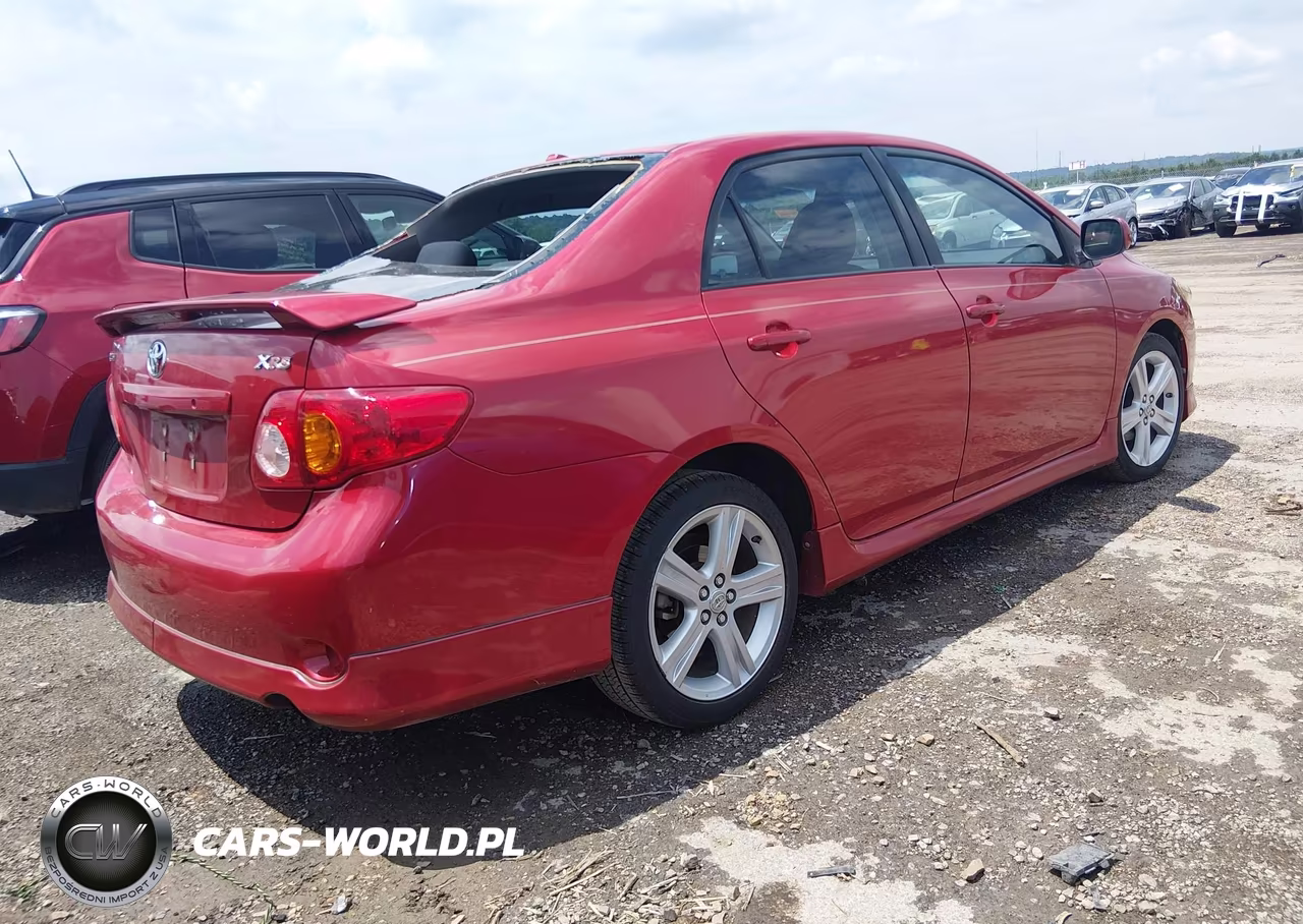 2009 Toyota Corolla Xrs VIN:1NXBE40E39Z078609 - 4