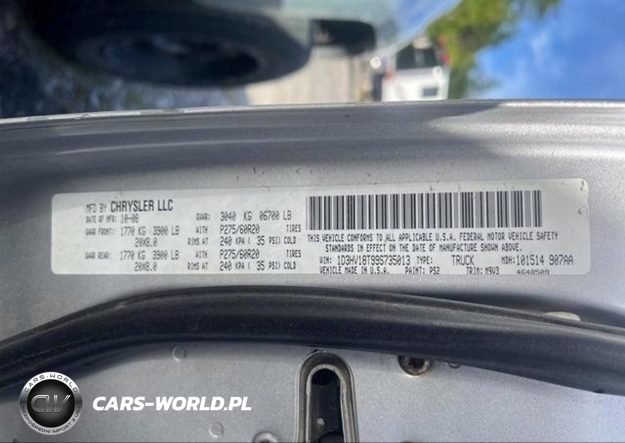 2009 Dodge Ram 1500 Slt-Sport-Trx VIN:1D3HV18T99S735013 - 9