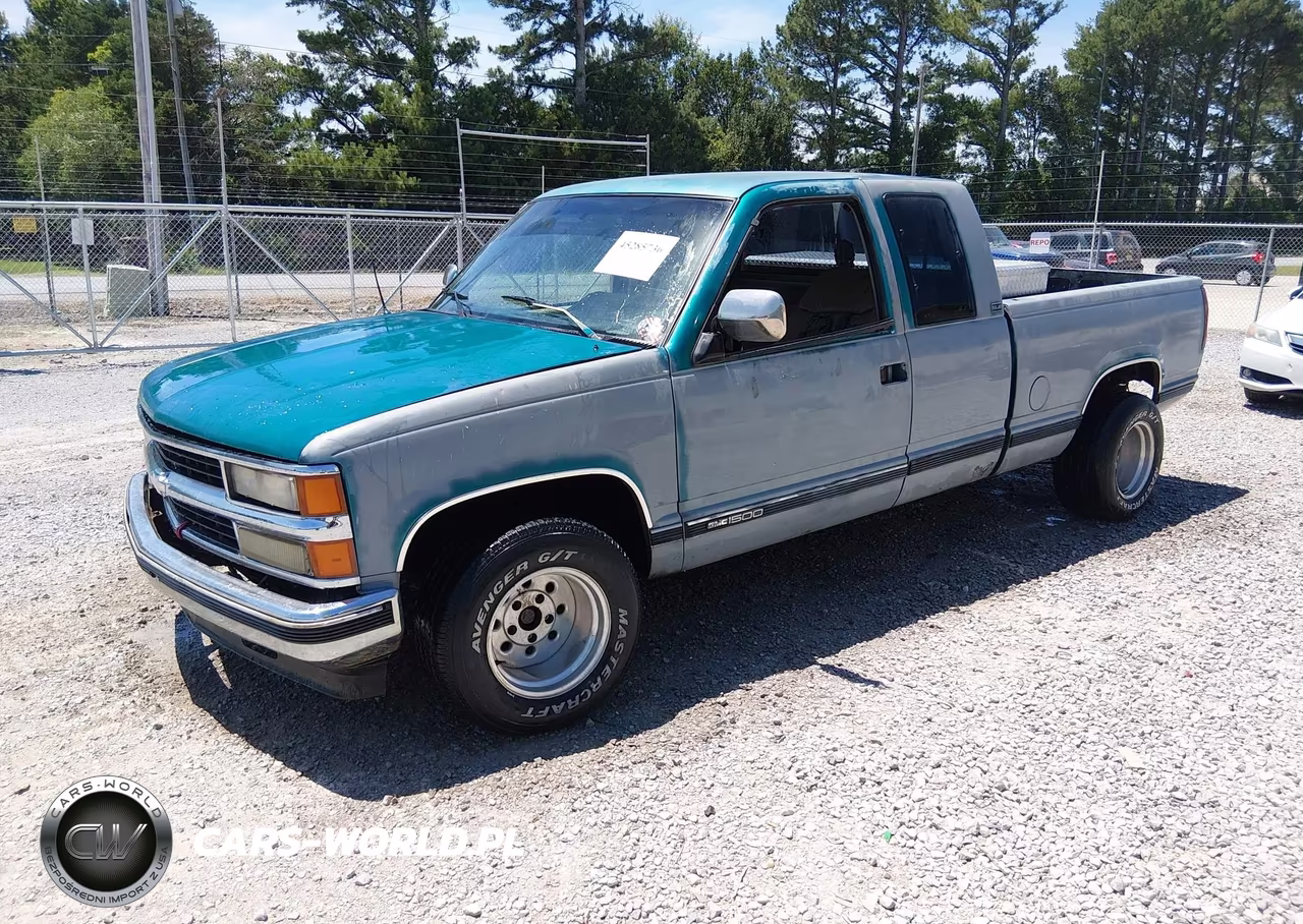 1993 GMC Sierra C1500 VIN:2GTEC19KXP1538985 - 2