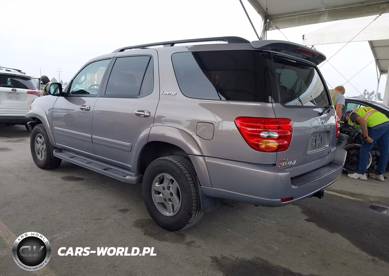2001 Toyota Sequoia Limited V8 VIN:5TDBT48AX1S028066 - 3