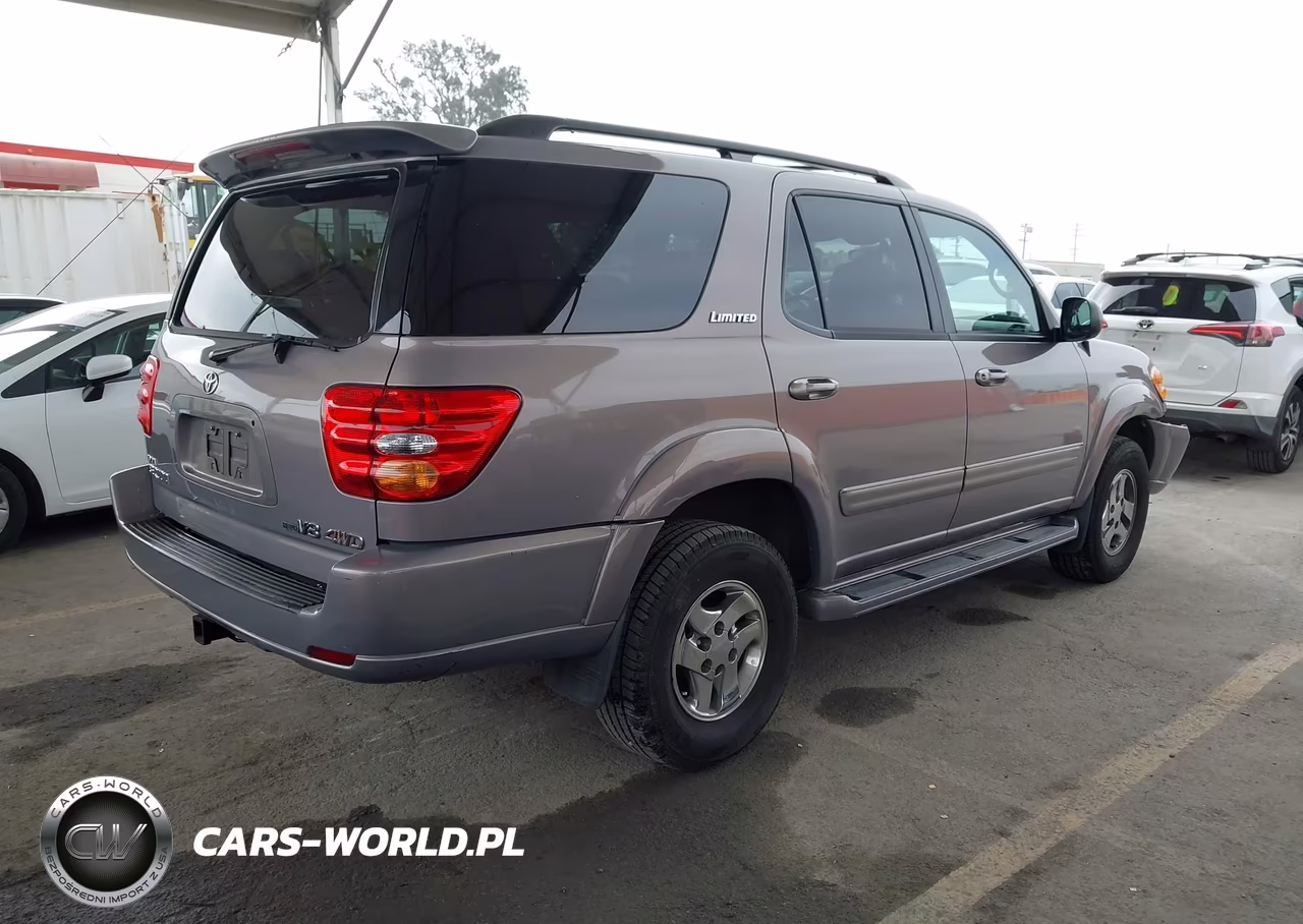 2001 Toyota Sequoia Limited V8 VIN:5TDBT48AX1S028066 - 4