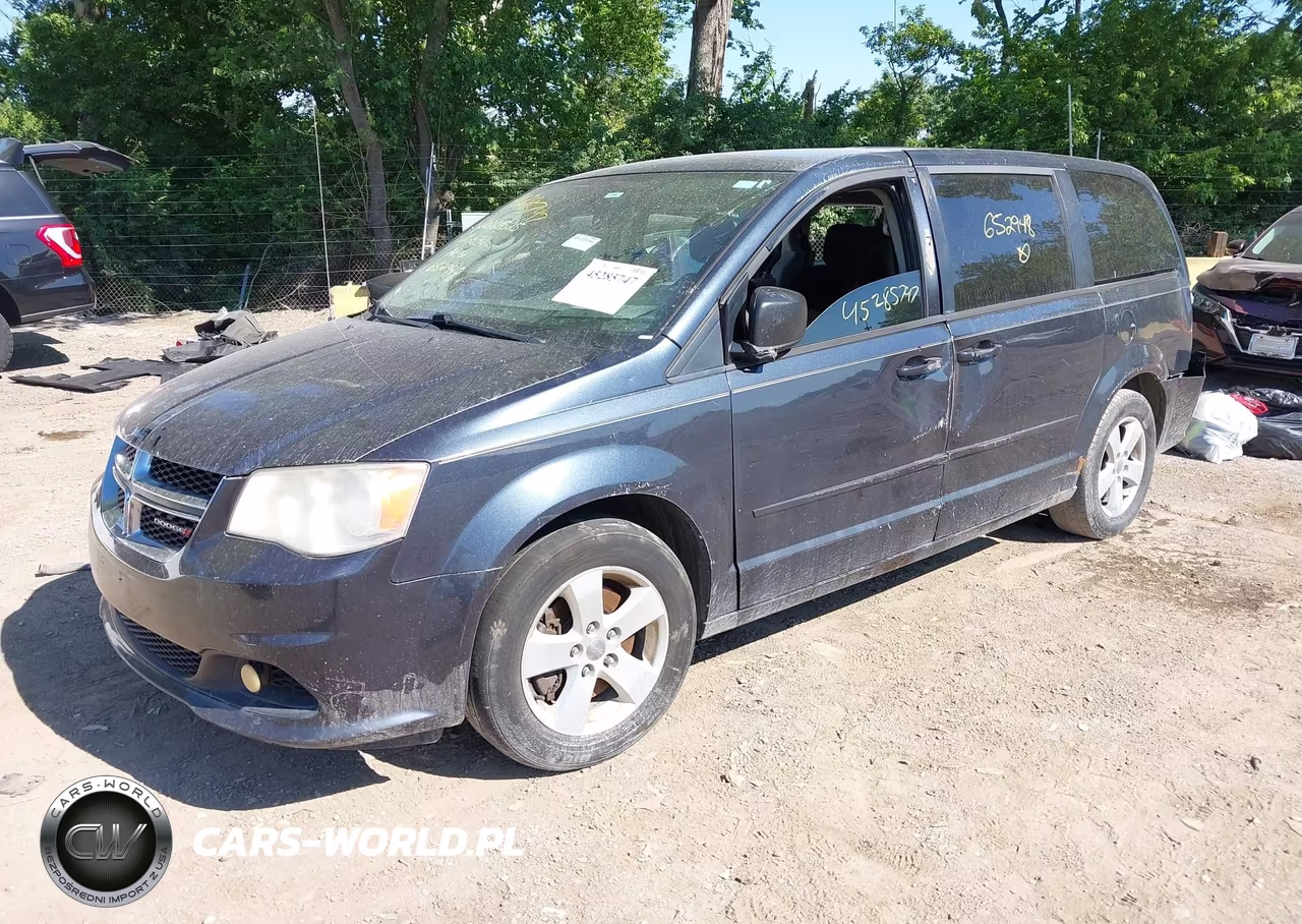 2013 Dodge Grand Caravan Se VIN:2C4RDGBG9DR652948 - 2