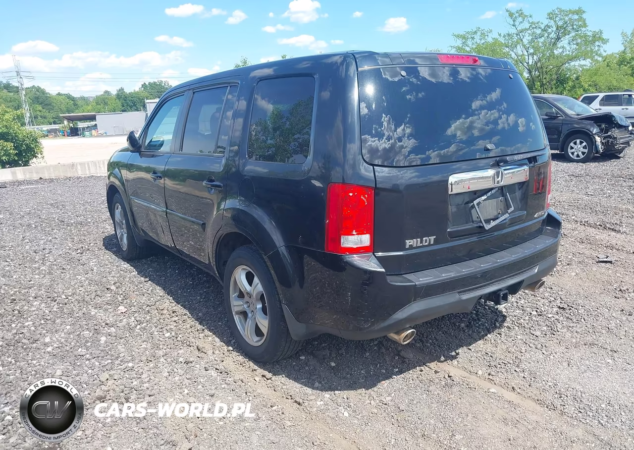 2015 Honda Pilot Ex-L VIN:5FNYF4H70FB067332 - 3