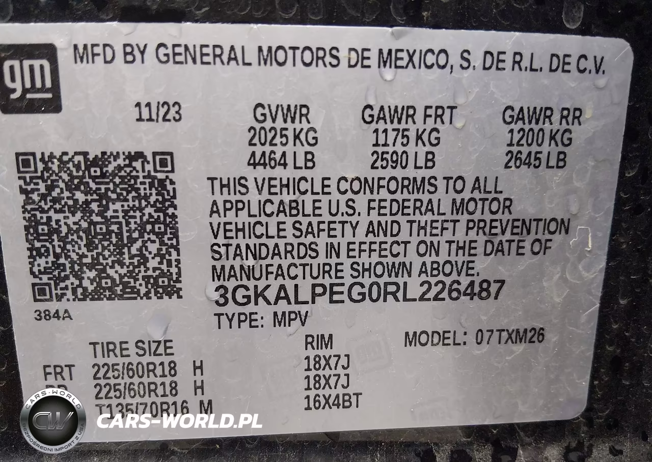 2024 GMC Terrain Fwd Slt VIN:3GKALPEG0RL226487 - 9