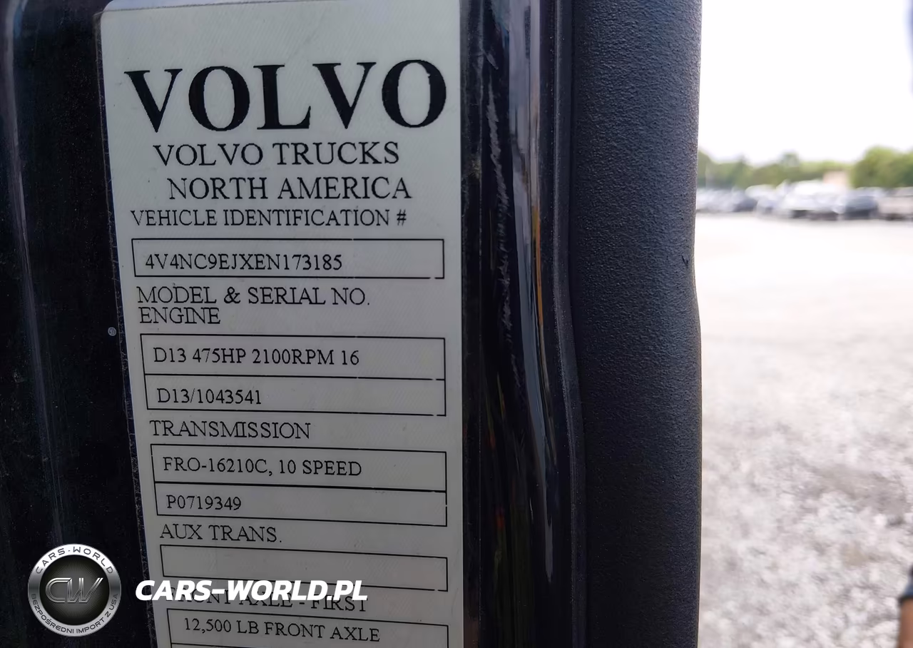 2014 Volvo Vn Vnl VIN:4V4NC9EJXEN173185 - 8