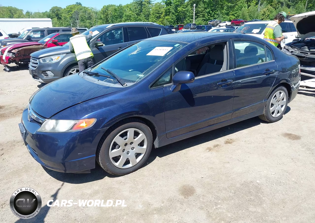 2007 Honda Civic Lx VIN:JHMFA16507S002246 - 2