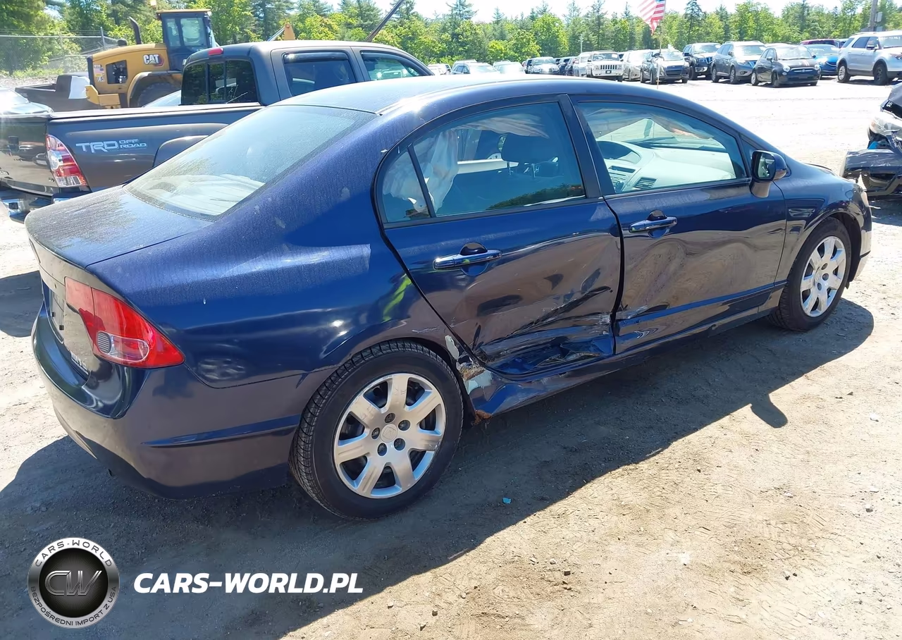 2007 Honda Civic Lx VIN:JHMFA16507S002246 - 4