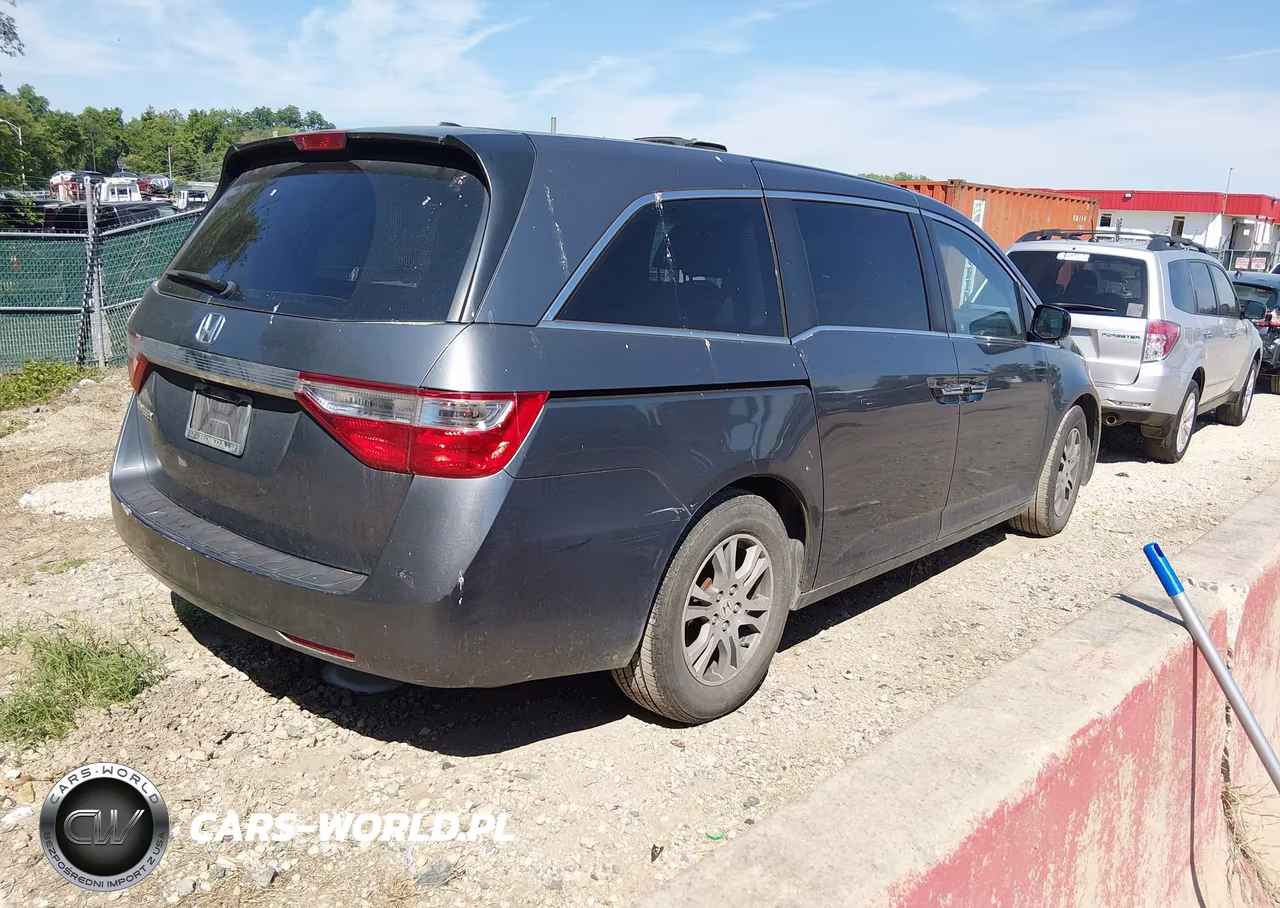 2011 Honda Odyssey Ex-L VIN:5FNRL5H60BB036408 - 4