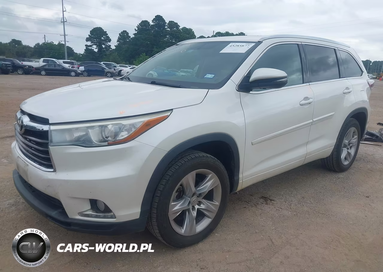 2014 Toyota Highlander Limited V6 VIN:5TDYKRFH6ES007649 - 2