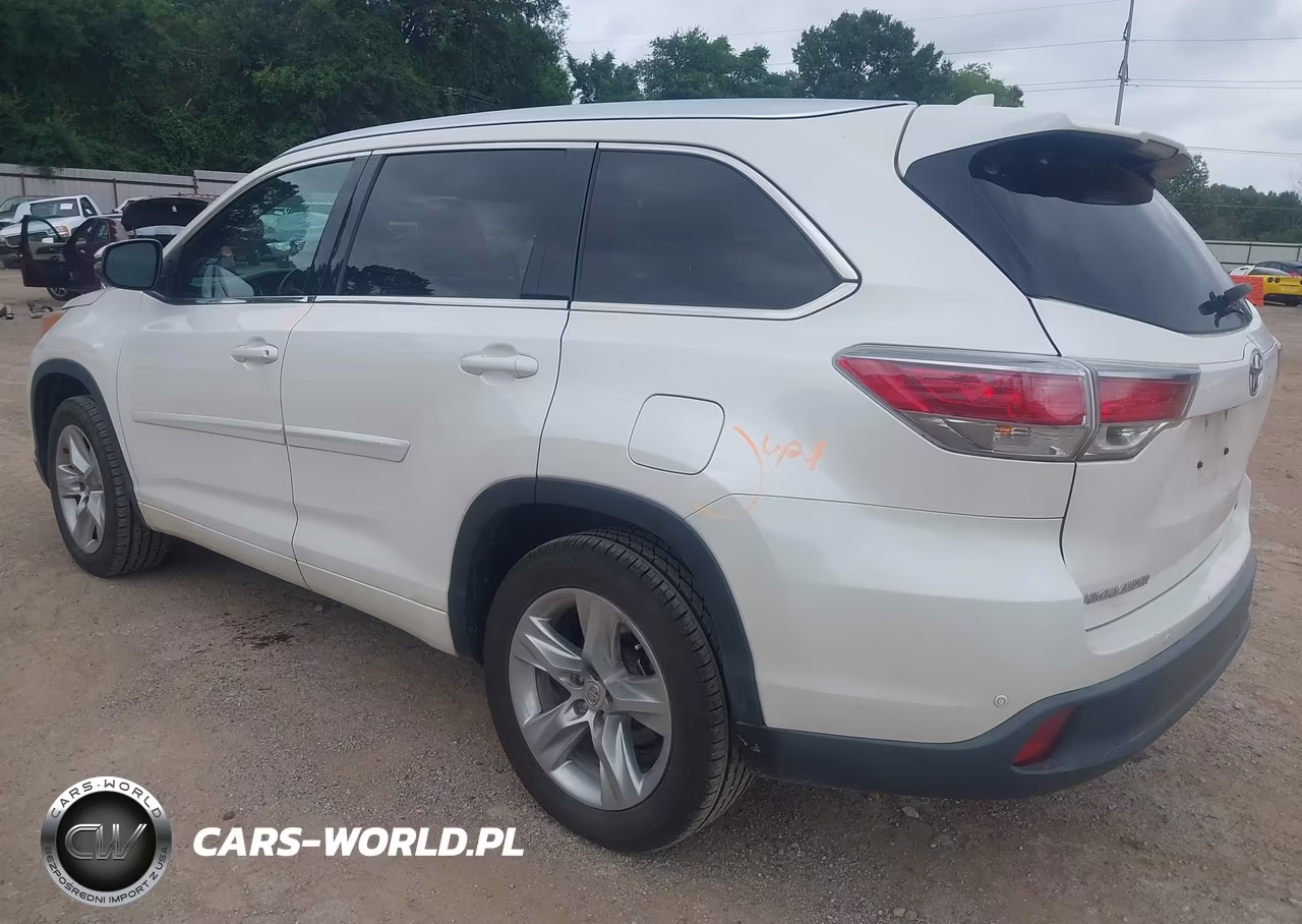 2014 Toyota Highlander Limited V6 VIN:5TDYKRFH6ES007649 - 3