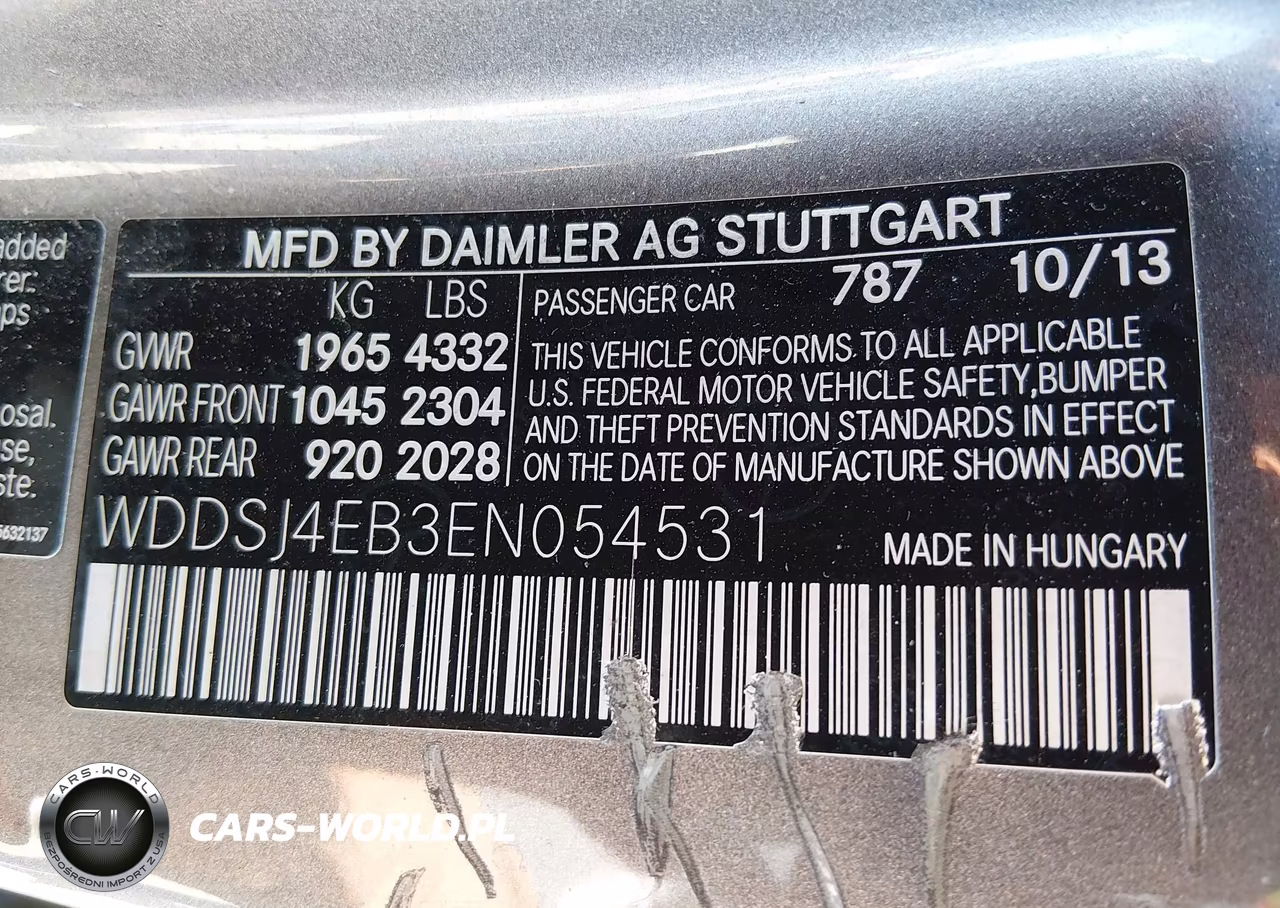 2014 Mercedes-Benz Cla 250 VIN:WDDSJ4EB3EN054531 - 9