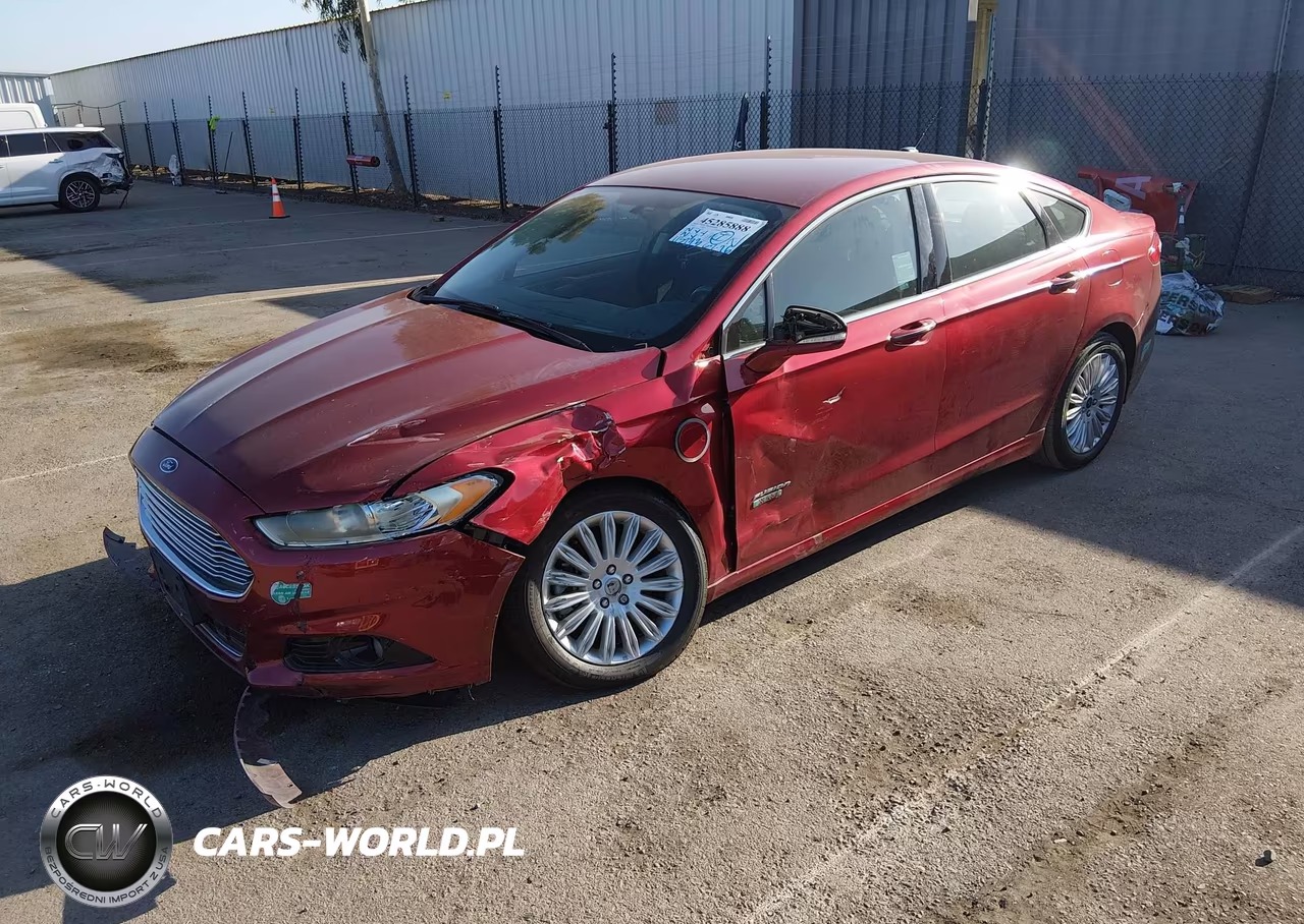 2014 Ford Fusion Energi Se Luxury VIN:3FA6P0PU6ER329877 - 2