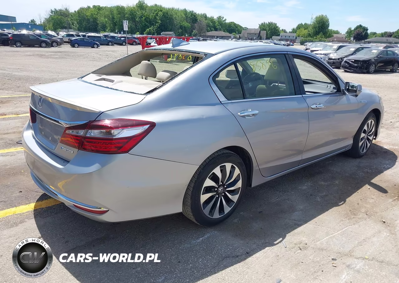 2017 Honda Accord Hybrid Ex-L VIN:JHMCR6F59HC027909 - 4